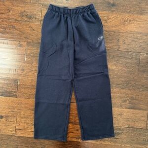 Boys Dark Blue Champion Athletic Pants Size Large (10-12)
